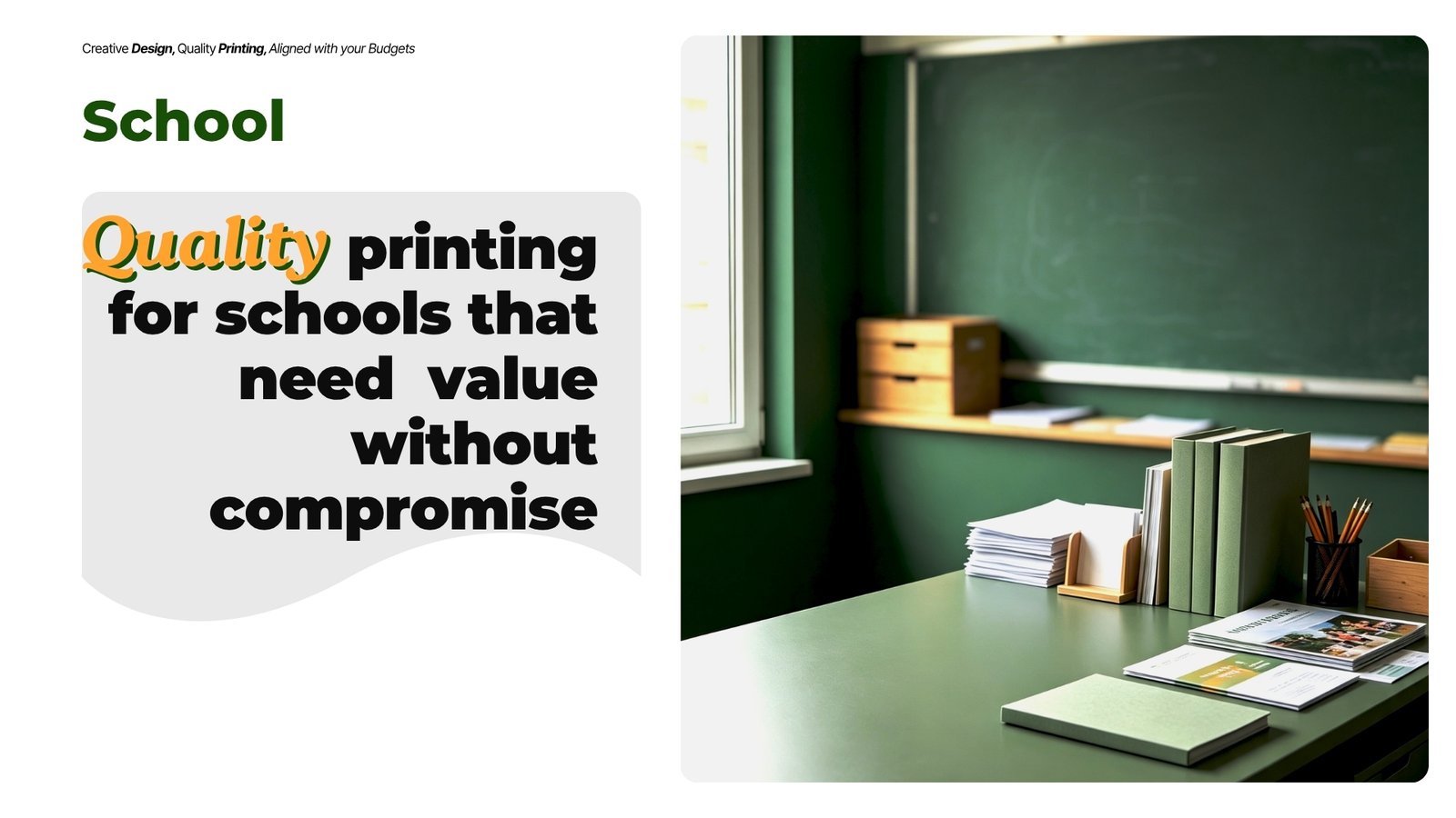 Front Page- School