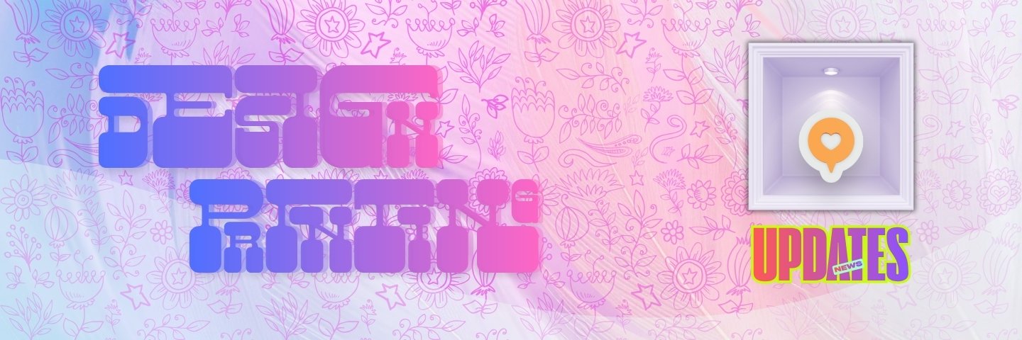 Design Printing Updates header
